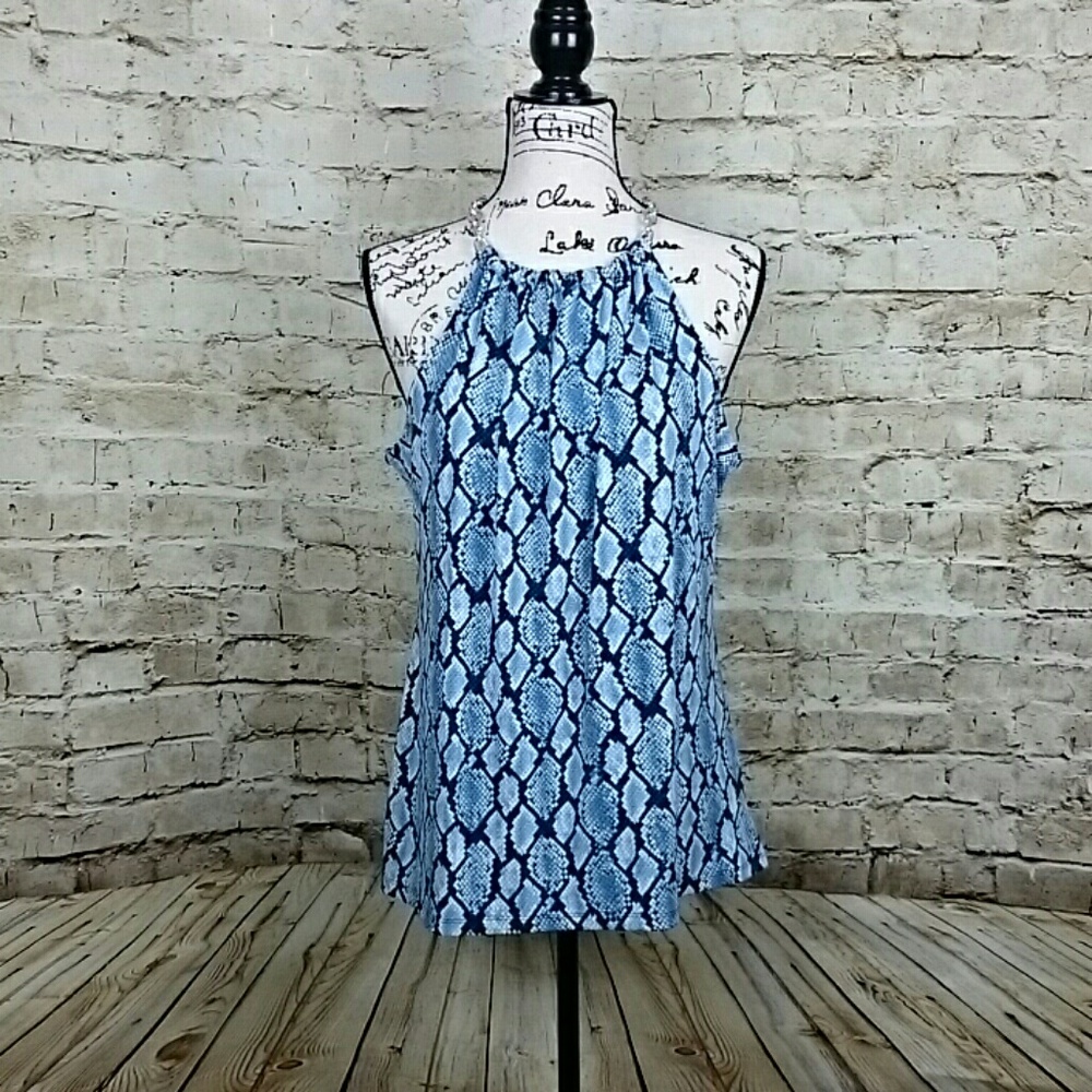 NWT Michael Kors Sleeveless Top size Large